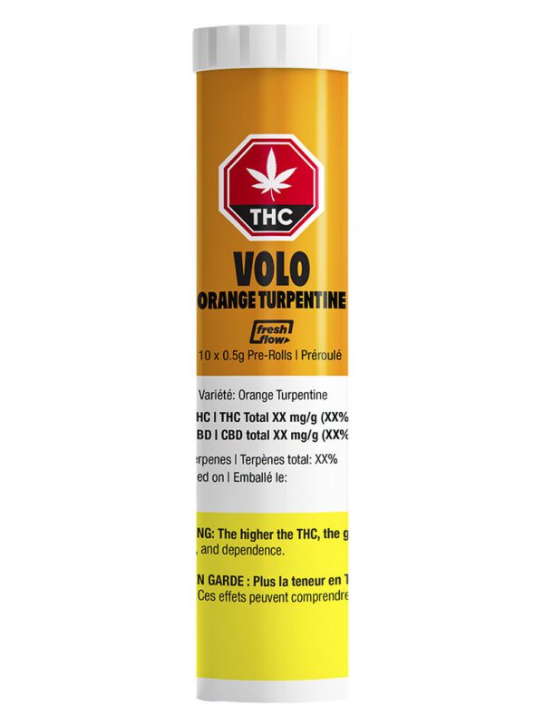Orange Turpentine Pre-Rolls 10 Pack by Volo