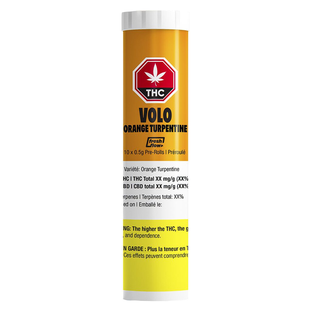 Orange Turpentine Pre-Rolls 10 Pack by Volo