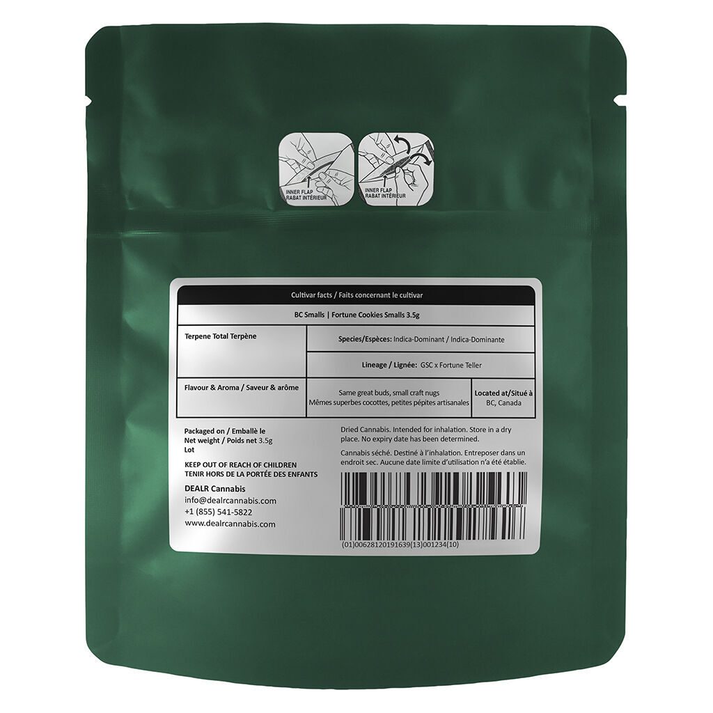 Fortune Cookies Smalls 3.5g by BC Smalls