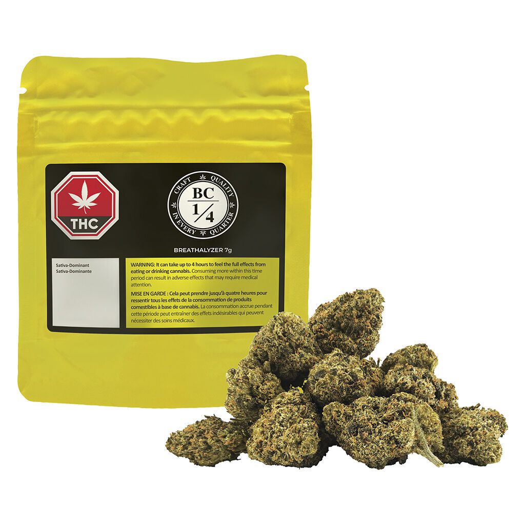 Breathalyzer 7g <br>Sativa <br>31.5% THC | 1.43% CBD <br>3.29% Terps - Image 4