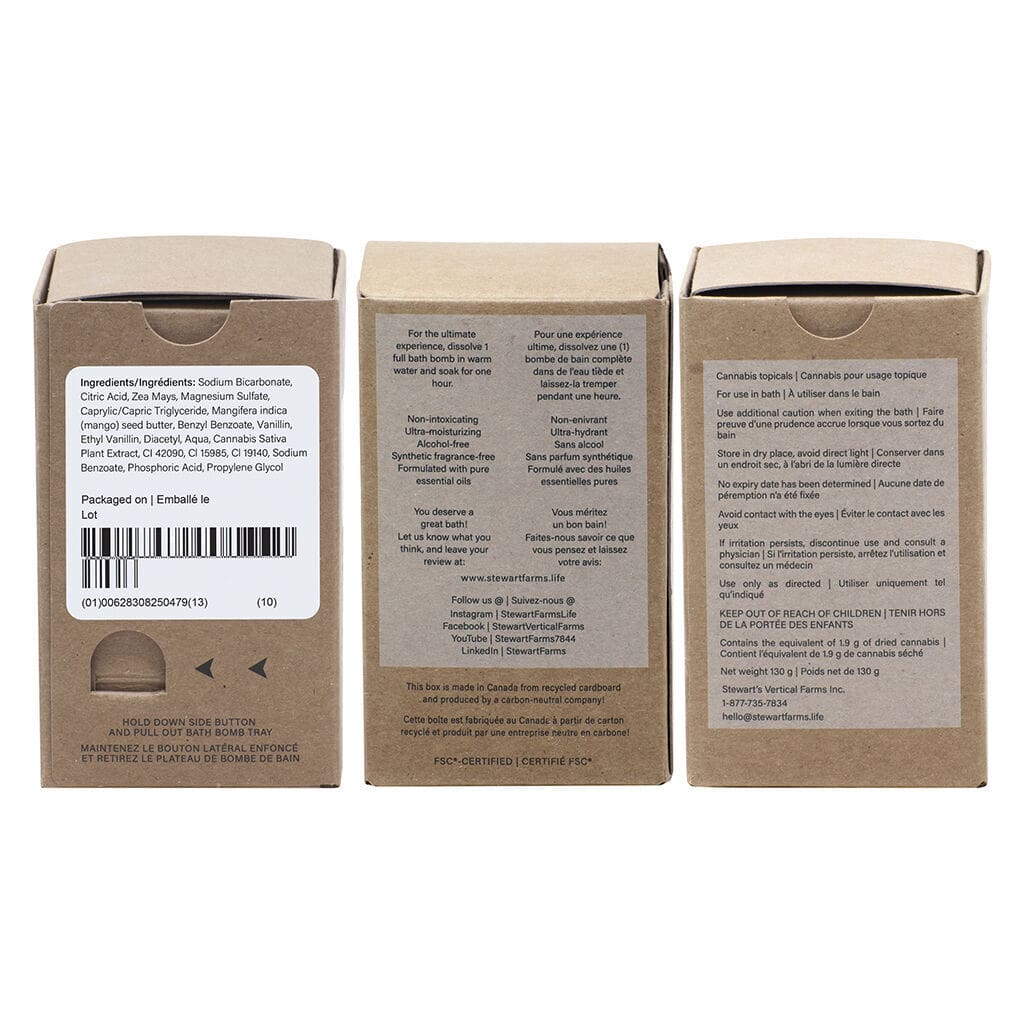 Birthday Bath Bomb 130g by Stewart Farms