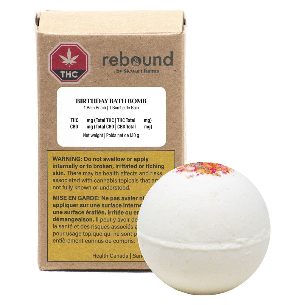 Birthday Bath Bomb 130g by Stewart Farms