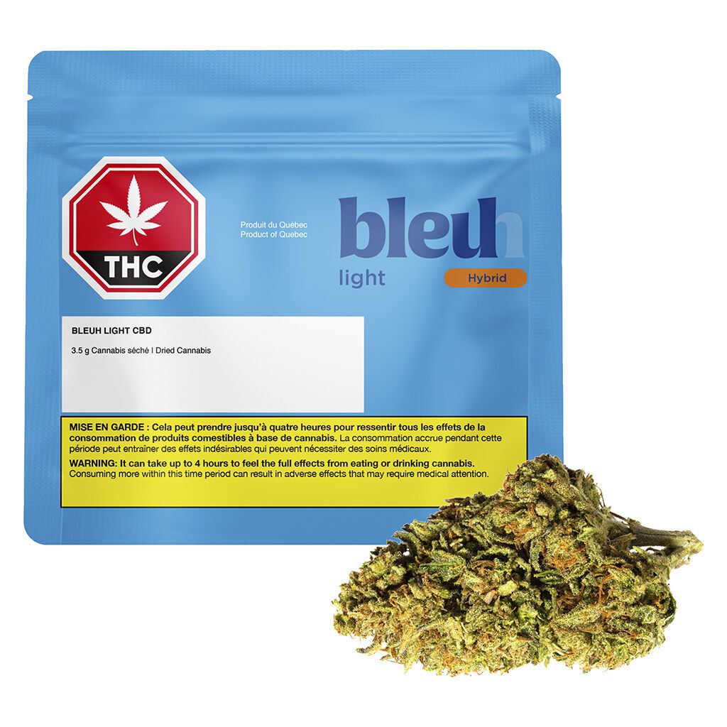 Bleuh Light CBD 3.5g <br>CBD <br>13.1% CBD <br>0.29% THC - Image 4