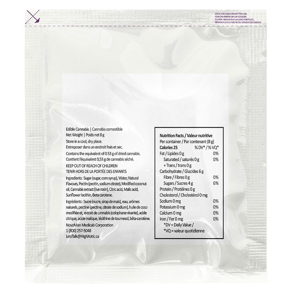 TenTen Sunny Drift Live Rosin Soft Chew 1 Pack <br>Sativa <br>10mg - Image 3