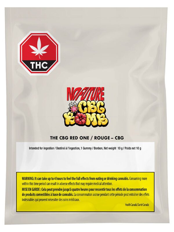 CBG Bomb The CBG Red One Soft Chew 1 Pack by No Future