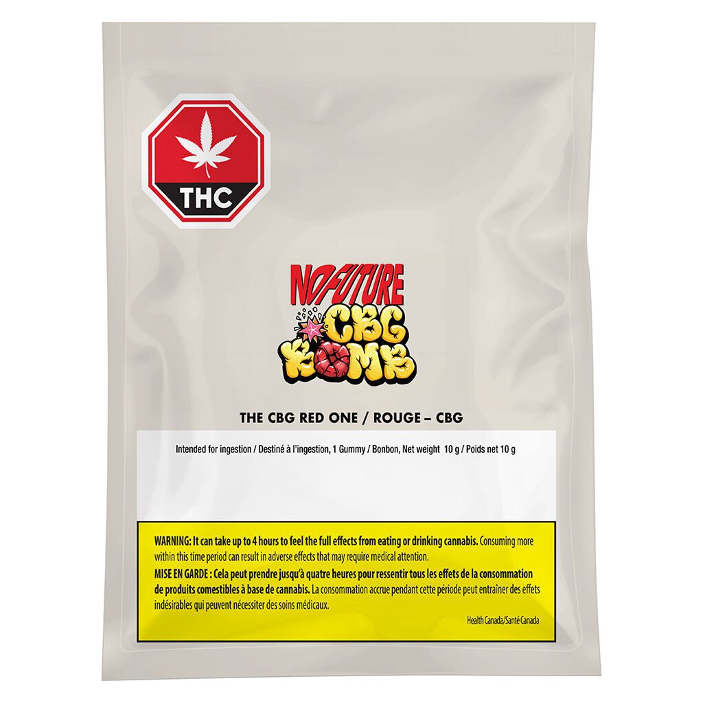 CBG Bomb The CBG Red One Soft Chew 1 Pack by No Future