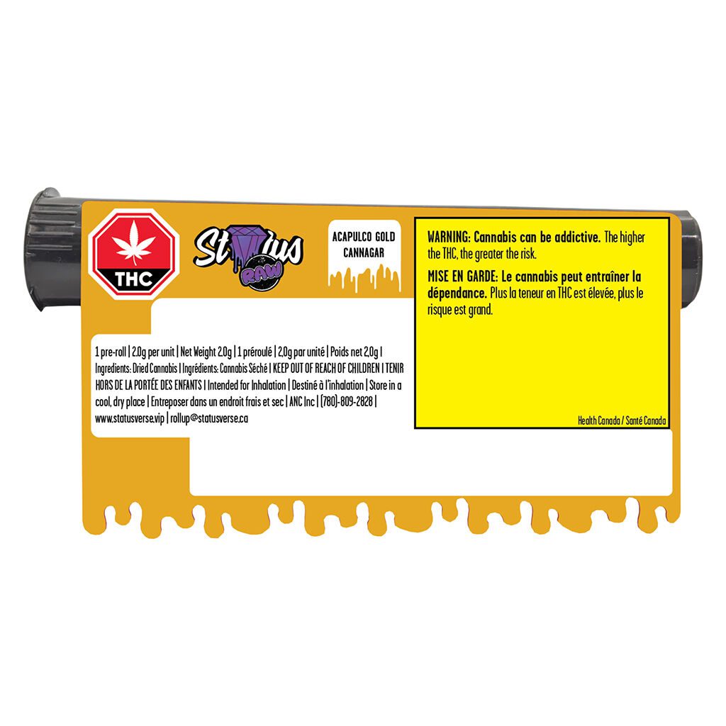 Acapulco Gold Cannagar Blunt Single <br>Sativa <br>32.7% - Image 3