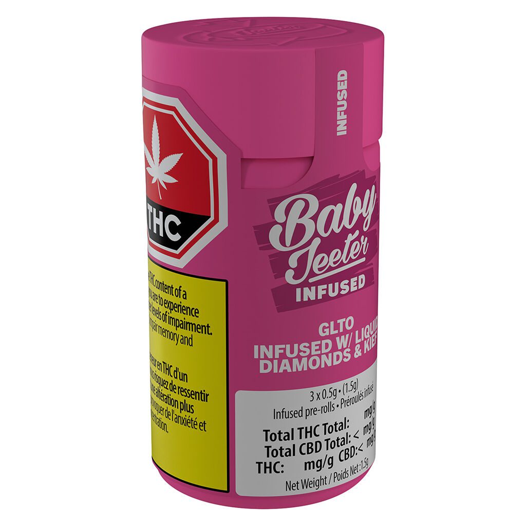 Baby Jeeter Infused GLTO Pre-Rolls 3 Pack by Jeeter