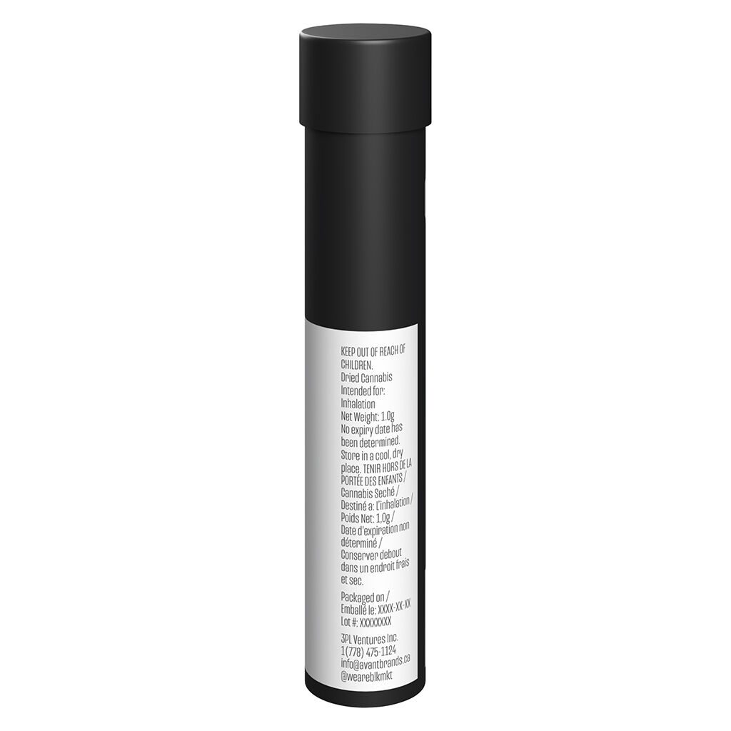 Diamond Pave Ceramic Tip Cannon Pre-Roll Single <br>Indica <br>26.8% - Image 3