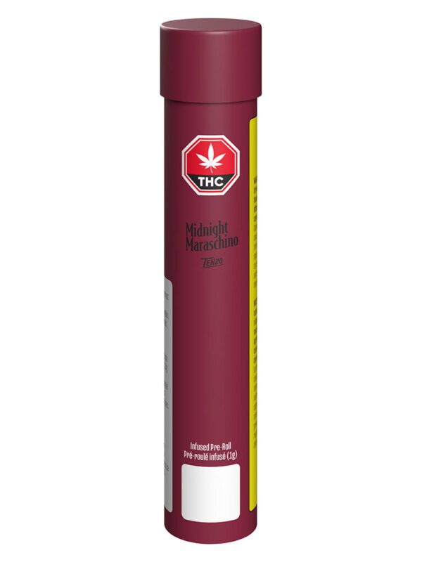 Midnight Maraschino Ceramic Tip Infused Blunt Single by Tenzo