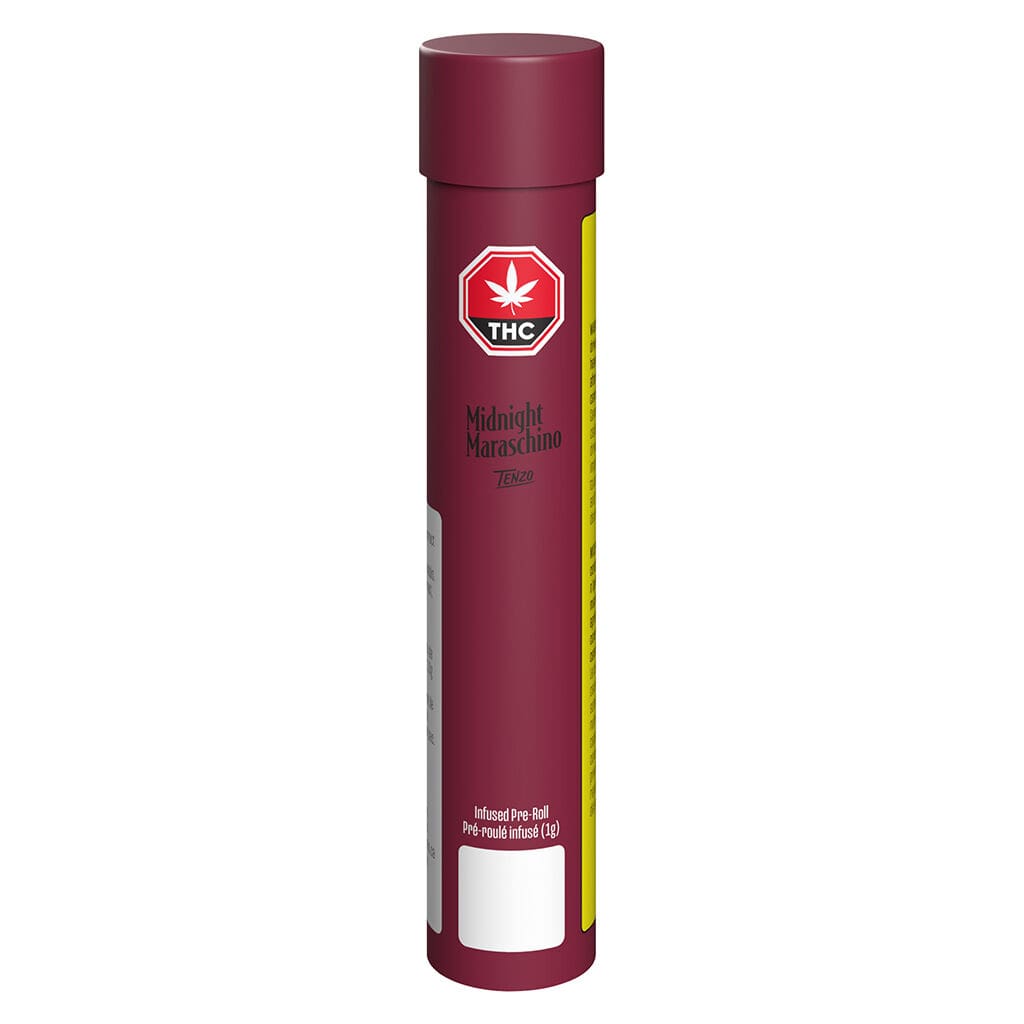 Midnight Maraschino Ceramic Tip Infused Blunt Single by Tenzo