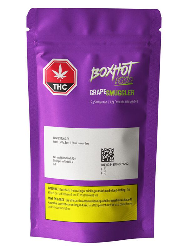 Grape Smuggler 510 1.2g by BOXHOT