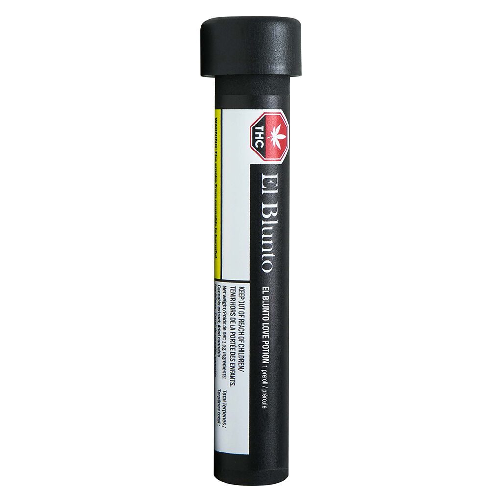 Love Potion Pre-Roll Blunt Single <br>Indica <br>28.2% - Image 2