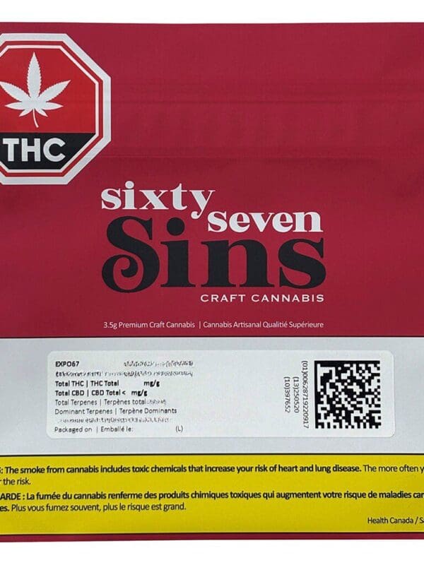 EXPO67 3.5g by Sixty Seven Sins