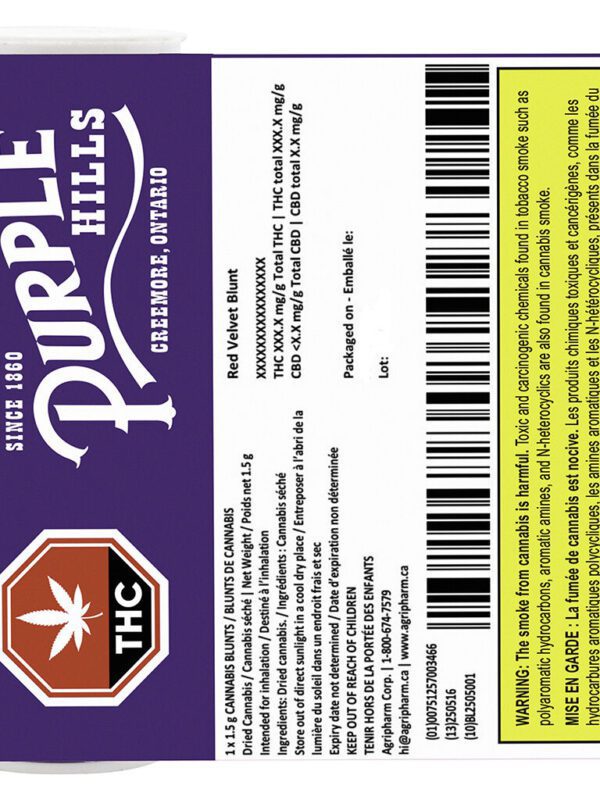 Red Velvet Blunt Single by Purple Hills