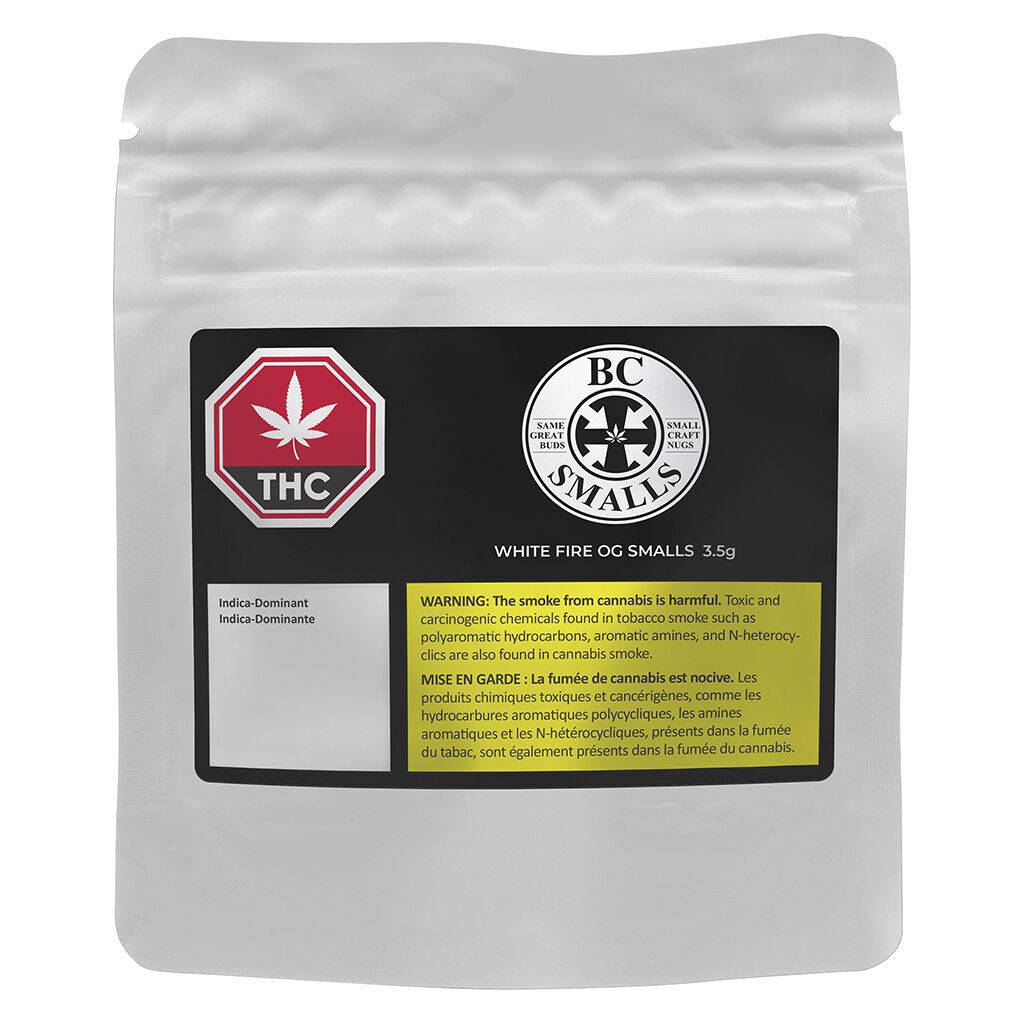 White Fire OG Smalls 3.5g by BC Smalls