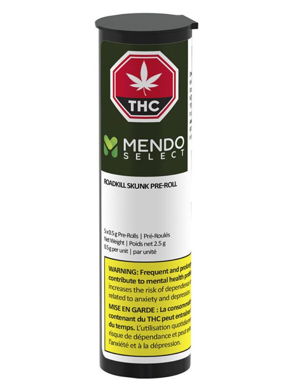 Roadkill Skunk Pre-Rolls 5 Pack by Mendo