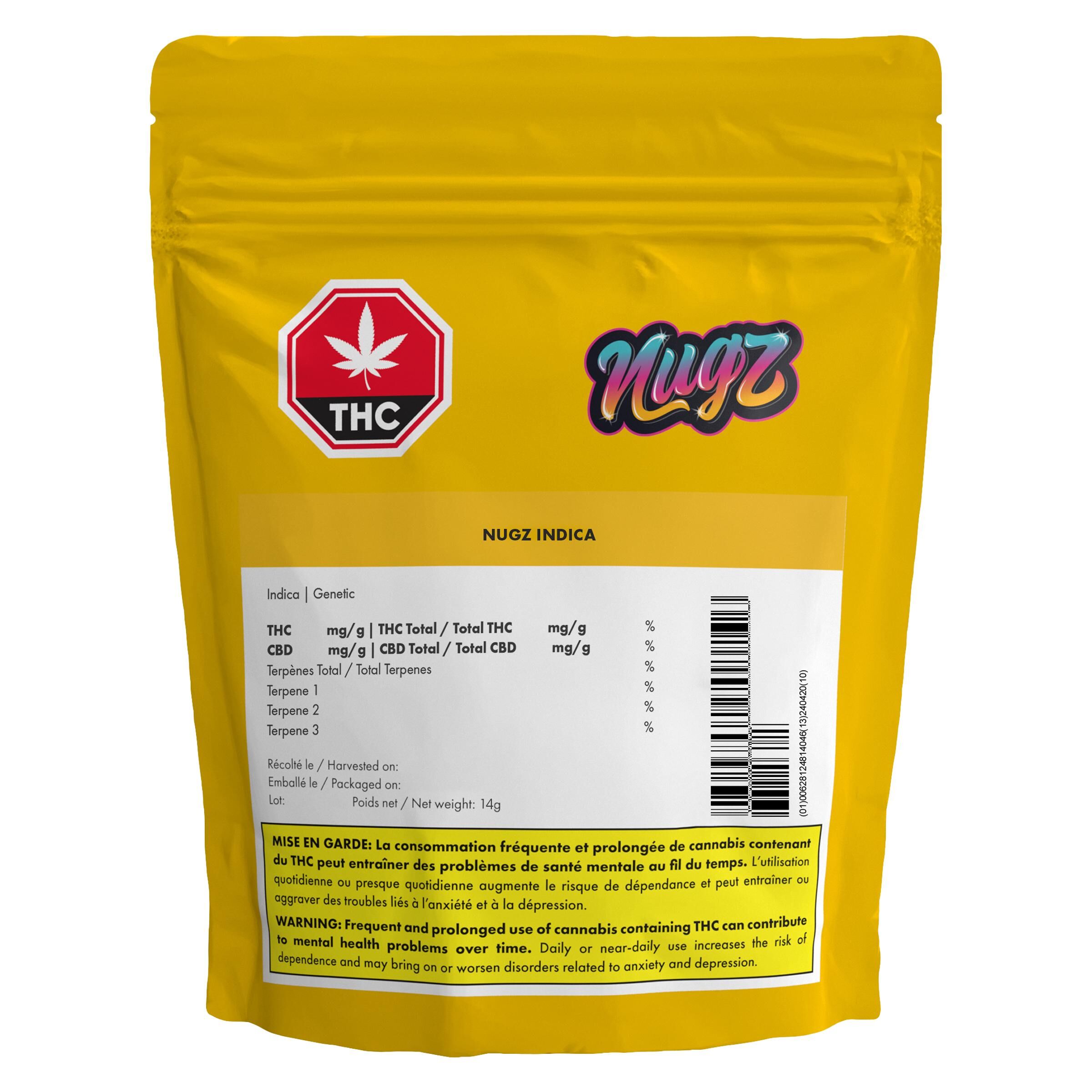Nugz Indica 14g by Nugz