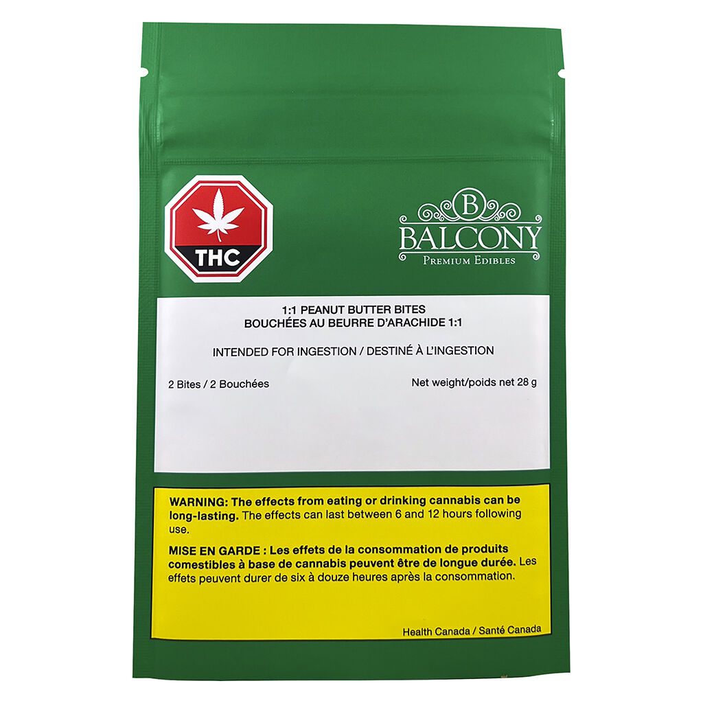 1:1 Peanut Butter Bites by Balcony