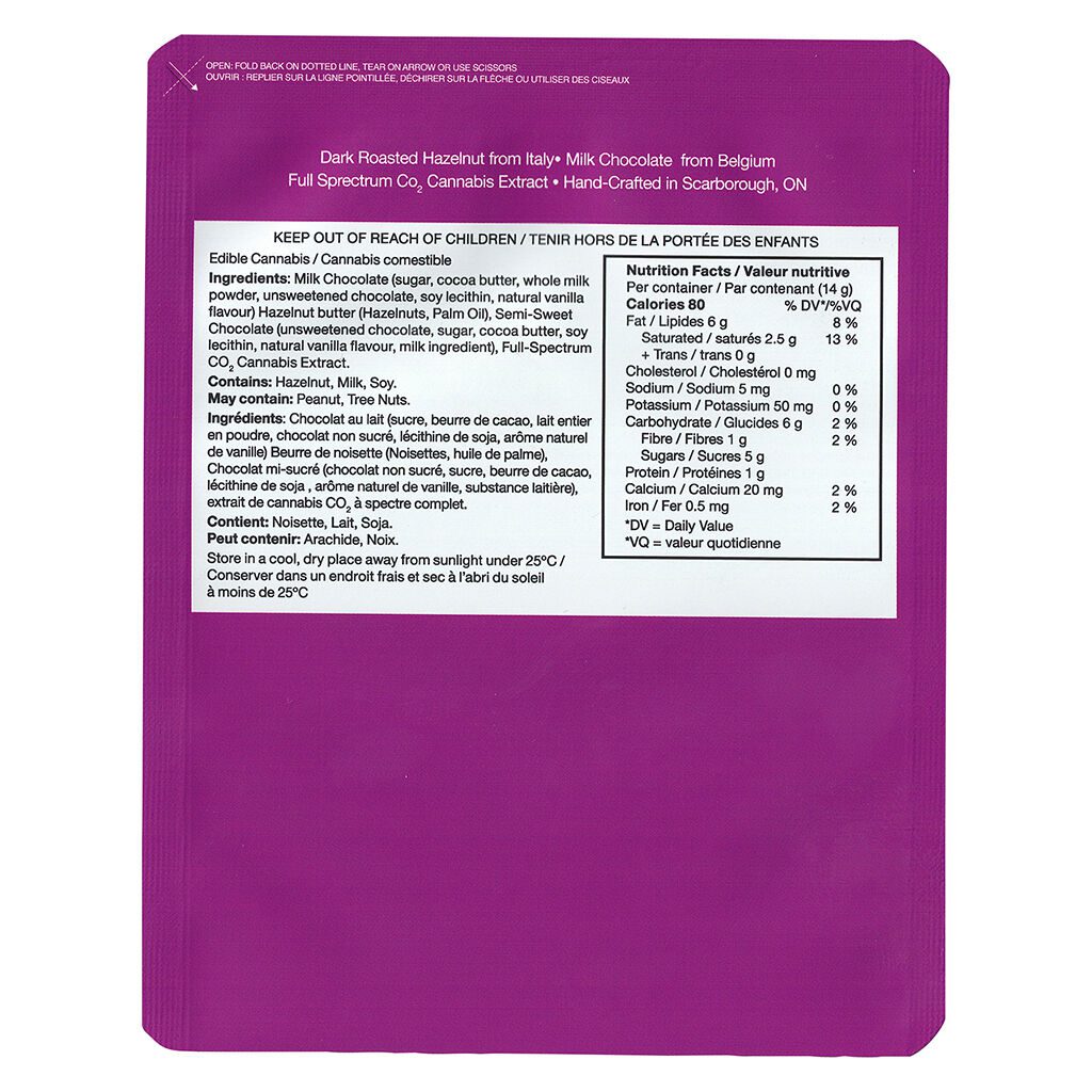 Hazelnut Bite Chocolate by Balcony –