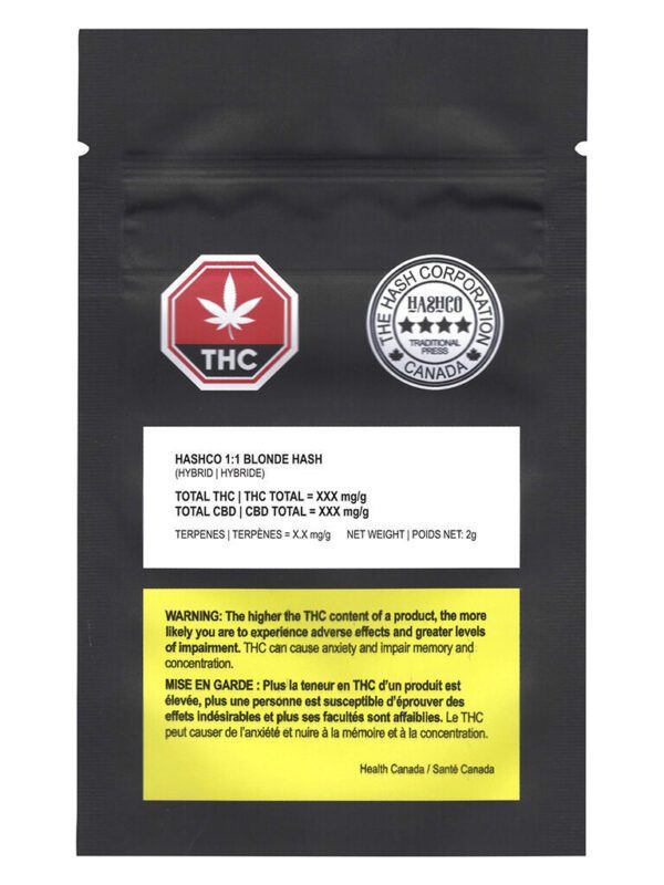 1:1 Blonde Hash 2g by HashCo