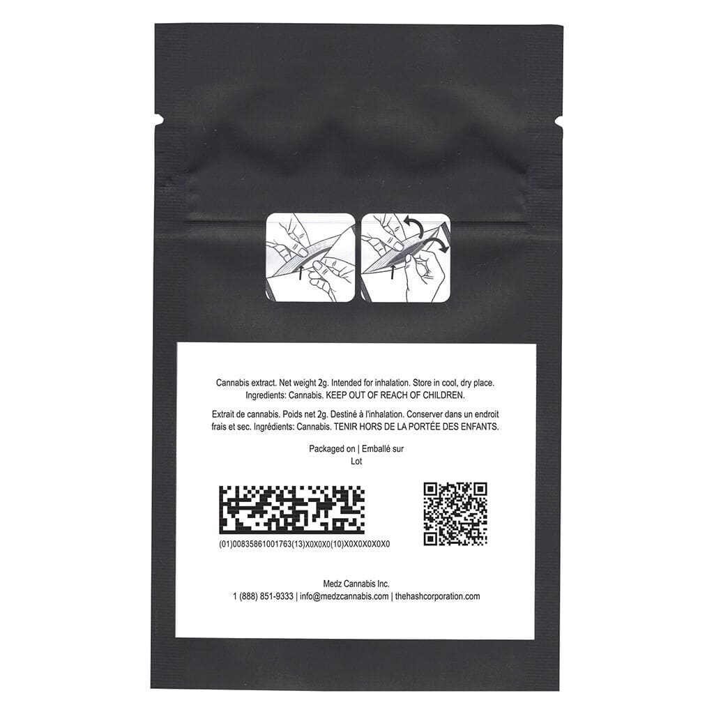 1:1 Blonde Hash 2g <br>CBD <br>11.1% CBD | 7.8% THC - Image 3