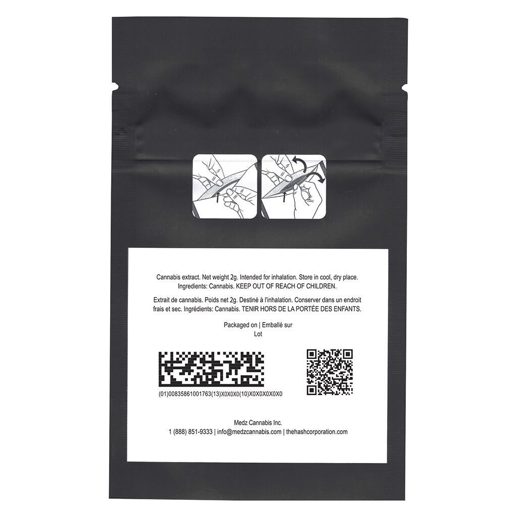 1:1 Blonde Hash 2g <br>CBD <br>11.1% CBD | 7.8% THC - Image 3