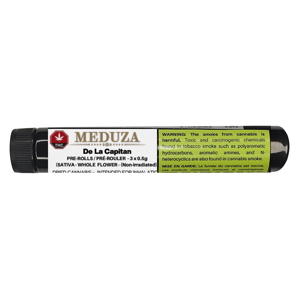 Meduza's De La Capitan Pre-Rolls 3 Pack by Meduza