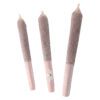Rose Quartz Infused Diamond Coated Pre-Rolls 3 Pack by Queen of Bud