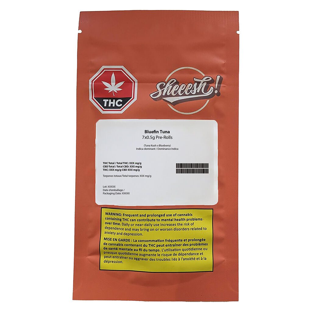 Bluefin Tuna Pre-Rolls 7 Pack by Sheeesh!