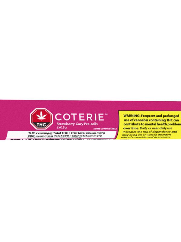 Strawberry Gary Pre-Rolls by Coterie