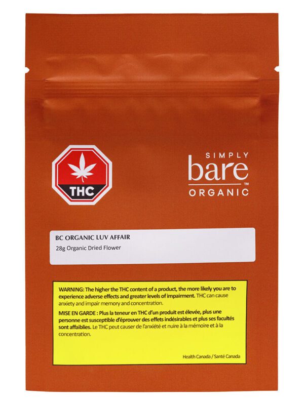 BC Organic Luv Affair 28g by Simply Bare