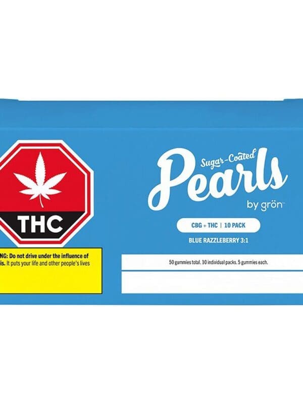 Blue Razzleberry 3:1 CBG/THC Soft Chews Pearls Sativa