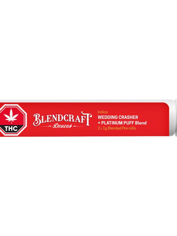 Deuces Indica Pre-Rolls 2 Pack by Blendcraft