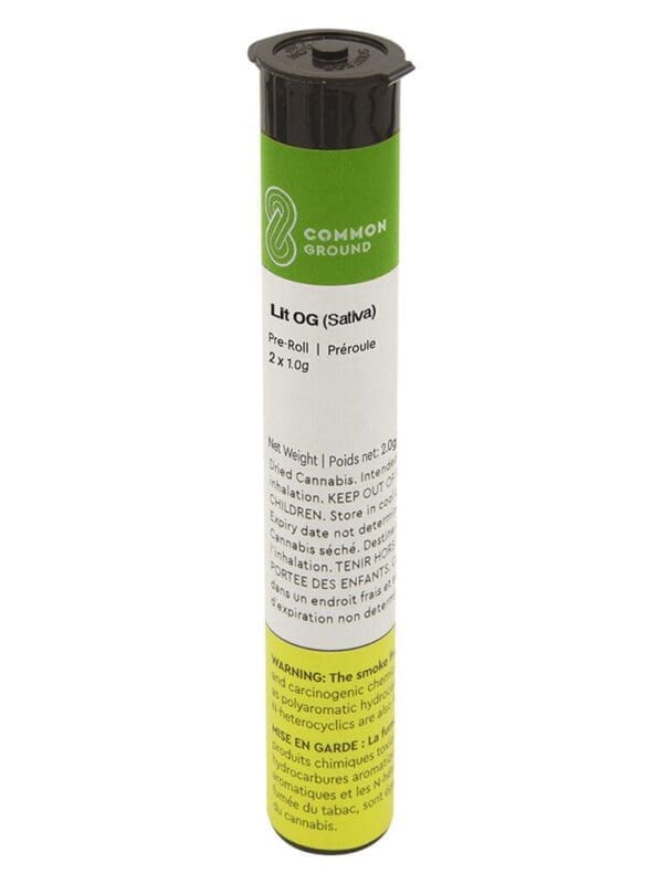 Lit OG Pre-Rolls 2 Pack by Common Ground