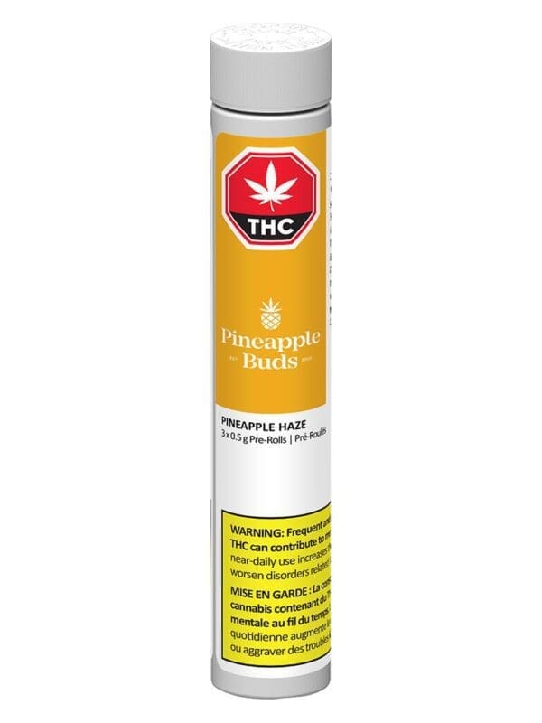 Pineapple Haze Pre-Rolls 3 Pack by Pineapple Buds