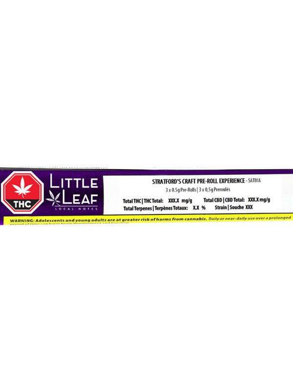 Stratford's Craft Experience Pre-Rolls 3 Pack by Little Leaf