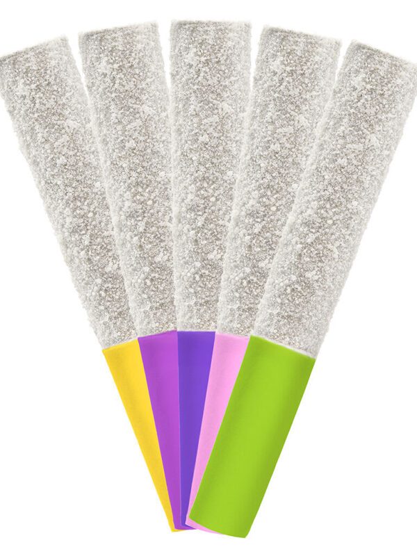 Flavour Bomb 40 Fruit Blast Diamond Infused Pre-Rolls 5 Pack by Nugz