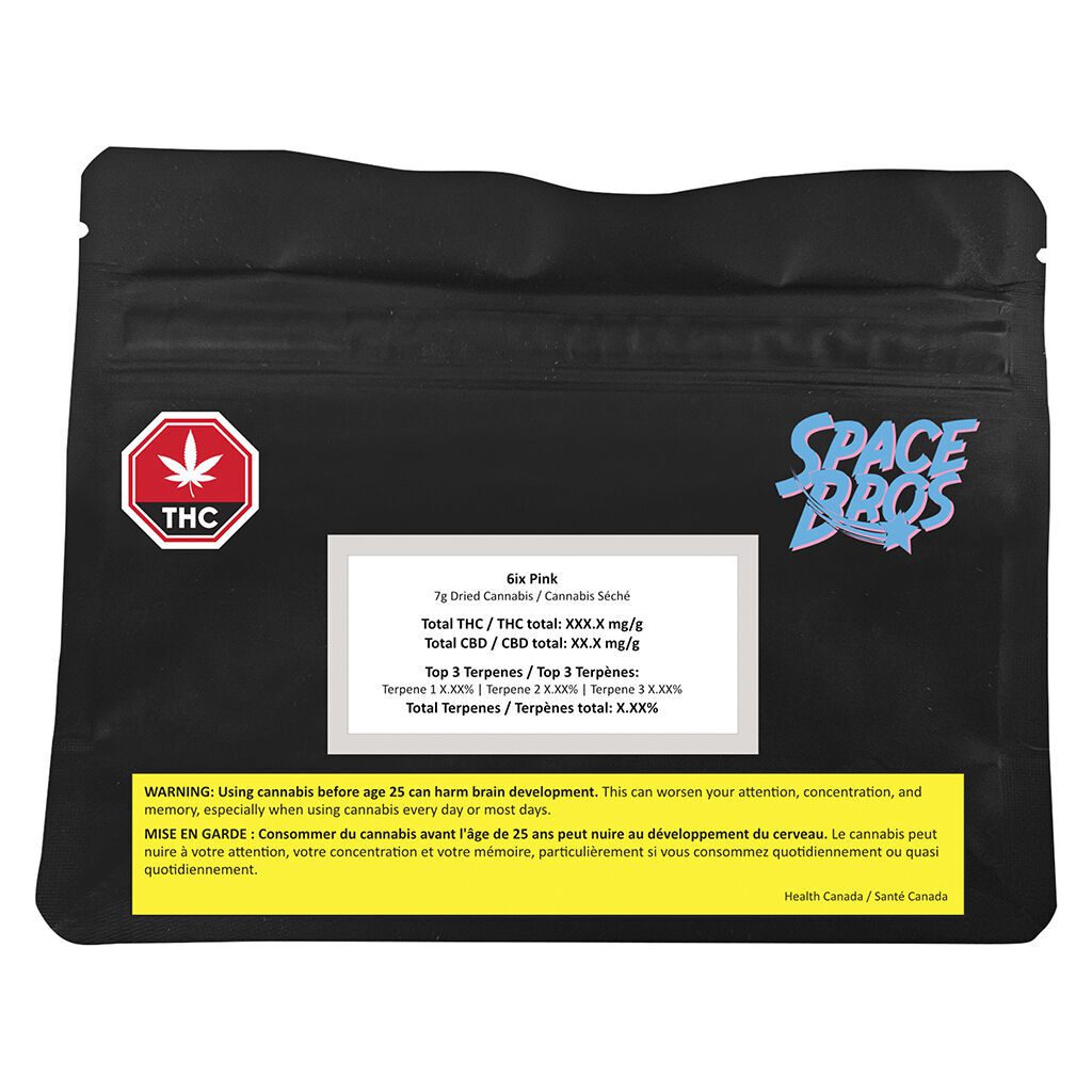 6ix Pink 7g by Space Bros