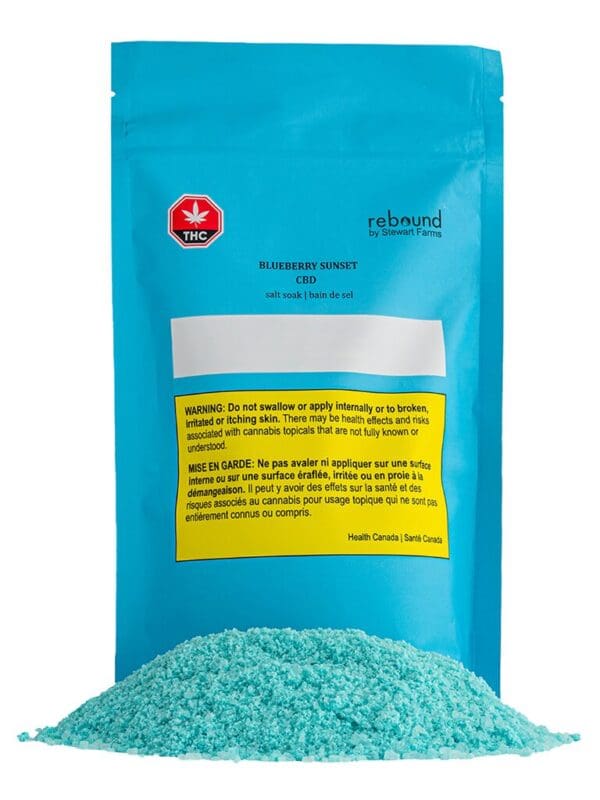 Blueberry Sunset Salt Soak CBD Stewart Farms