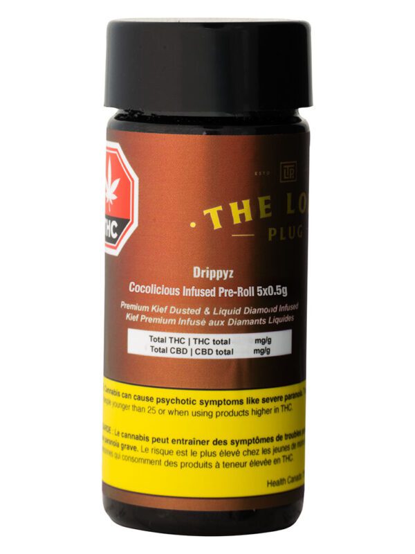 Drippyz Cocolicious Infused Pre-Rolls The Loud Plug