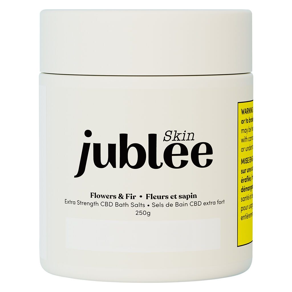 Extra Strength CBD Bath Salts Flowers & Fir <br>250g <br>1000mg CBD - Image 3