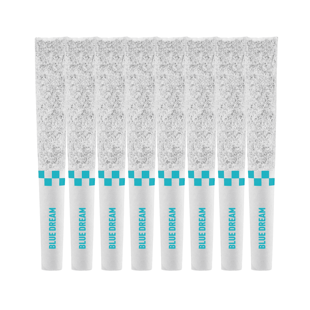 Flyers Frosted Blue Dream Infused Pre-Rolls 8 Pack