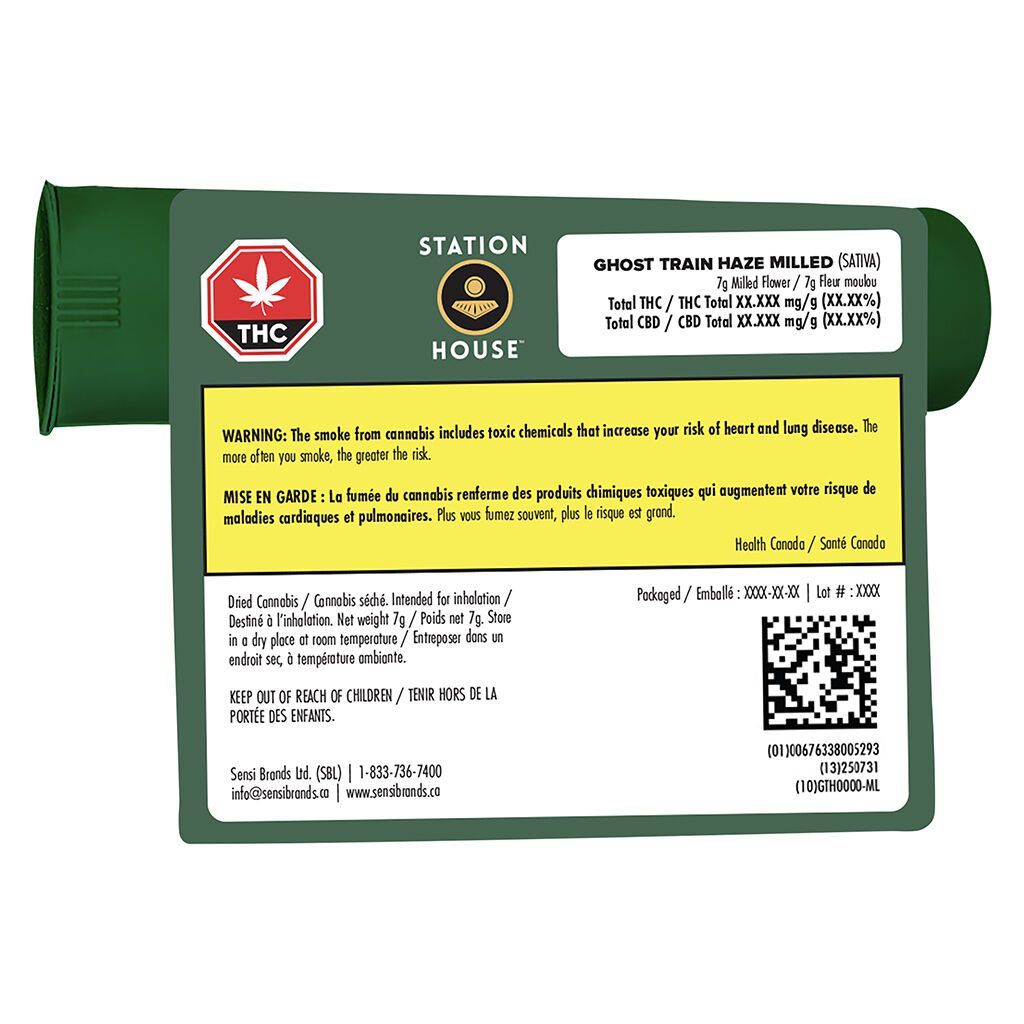 Ghost Train Haze Milled 7g by Station House