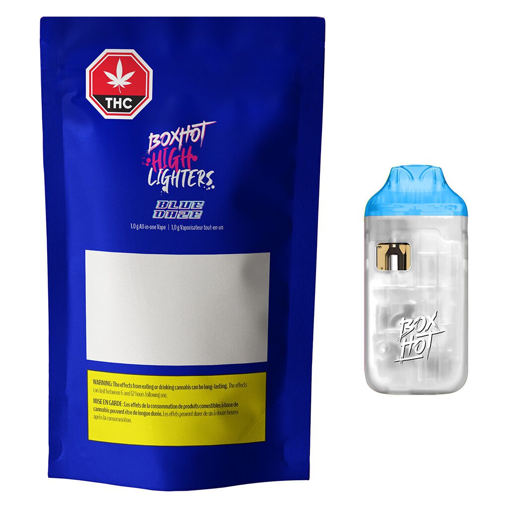 Highlighters Blue Daze 1g Disposable <br>Sativa <br>92% - Image 4