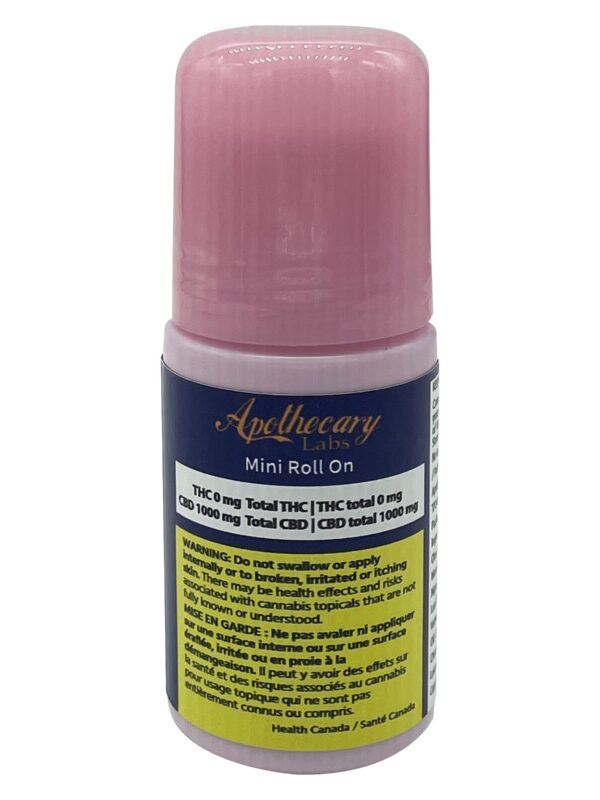 Maximum Strength Mini Roll On Stick 45g by Apothecary Labs