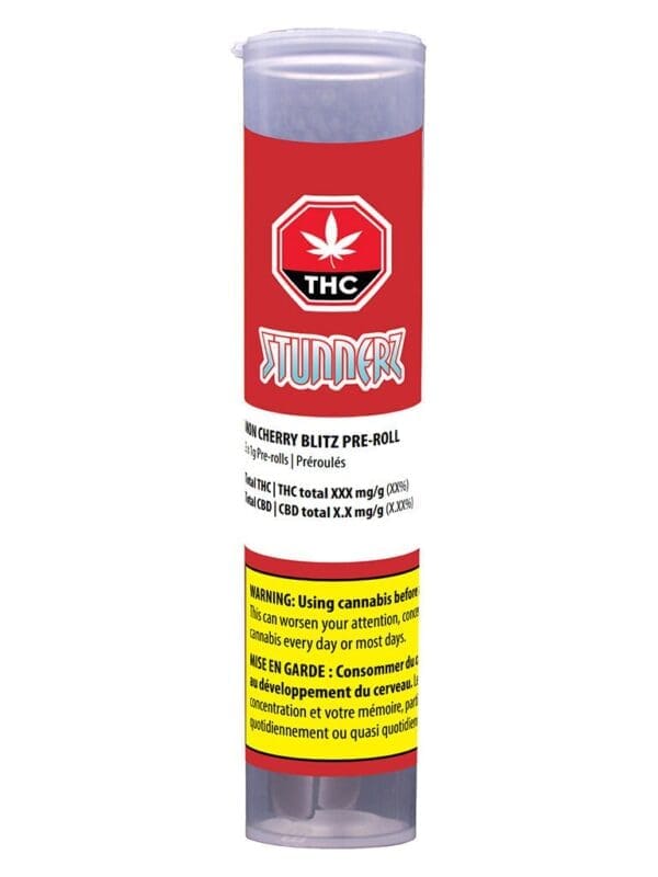 Mon Cherry Blitz Pre-Rolls 2 Pack by Stunnerz