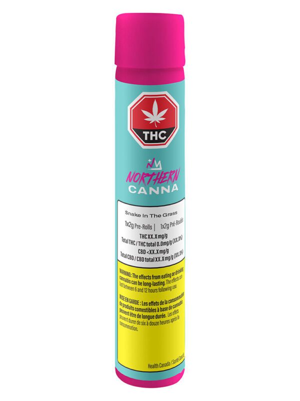 Snake in the Grass Infused Pre-Roll Single by Northern Canna