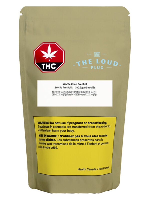 Waffle Cone Pre-Roll The Loud Plug Indica