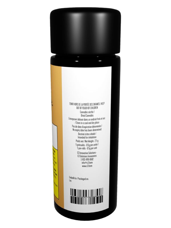 Glazed Apricot Gelato Pre-Roll 5 Pack by Be Humble.